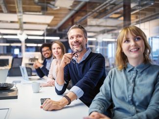 Mitarbeitende im Workshop